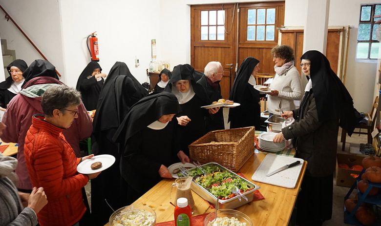 Buffet zum Abendessen